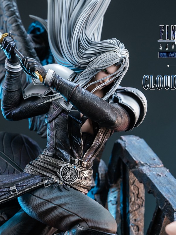 Fantasy Studio Final Fantasy Sephiroth vs Cloud Strife 1/4 Statue